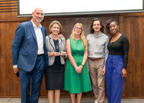 Mercer’s Charitable Foundation awarded Charity Partner of the Year at the Dallaglio Rugby Works Awards